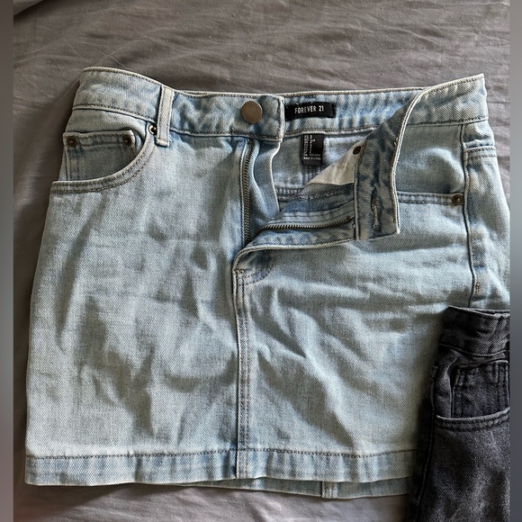 Denim miniskirts - 2 for $20 - Picture 4 of 4